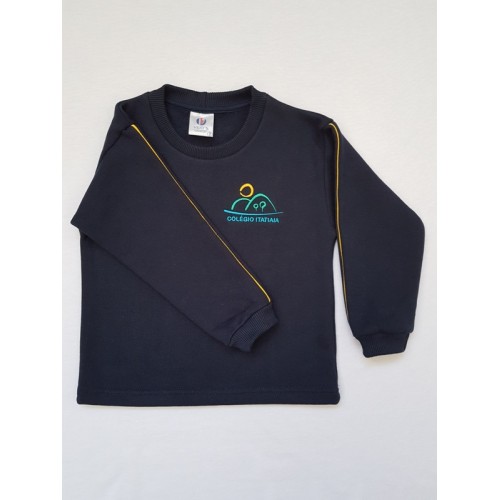 Blusão de Moletom Fechado