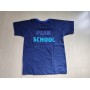 Camiseta Manga Curta Azul Peak School