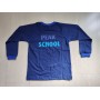 Camiseta Manga Longa Azul Peak School